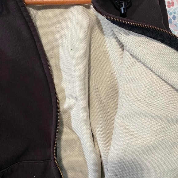 Vintage Carhartt Dark Brown Full-Zip Jacket - Picture 6 of 7